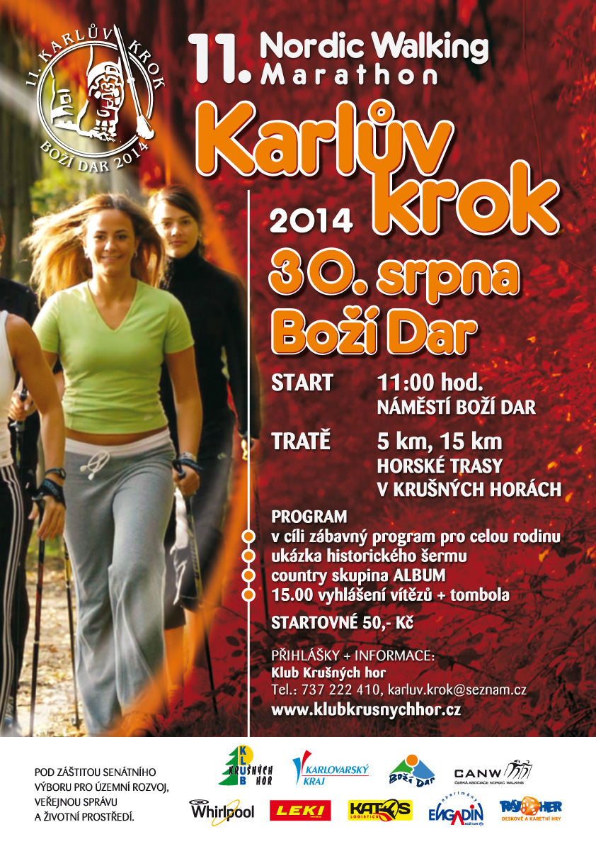 Karlův krok 2014 na Božím Daru