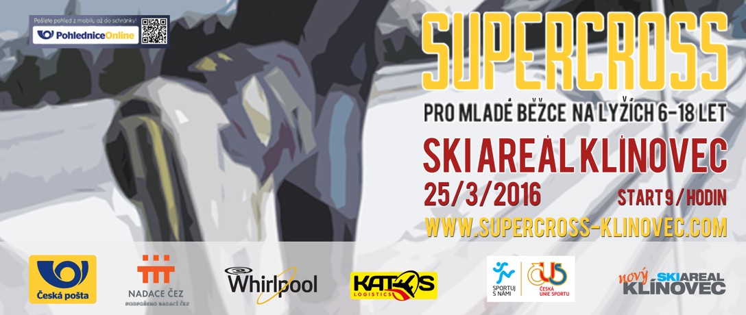 Sportovní rozloučení mladých běžkařů se zimou na Klínovci 