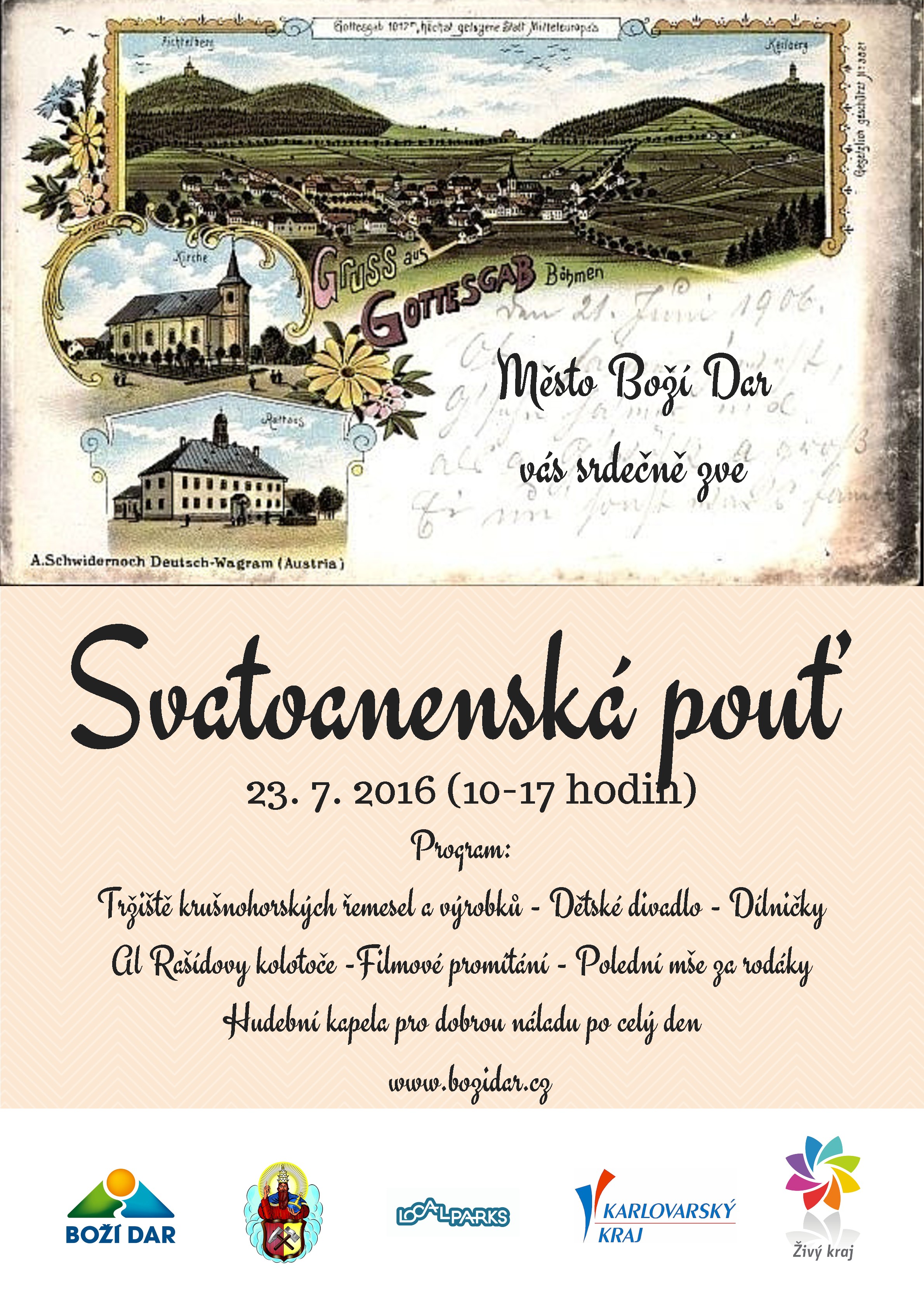 Svatoanenská pouť na Božím Daru