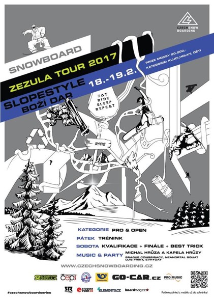 Pozvánka na snowboardový TOP víkend do Krušných hor