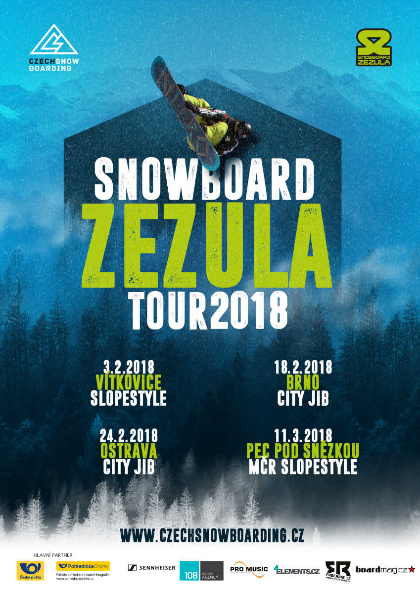 Český pohár ve snowboardingu je v plném proudu