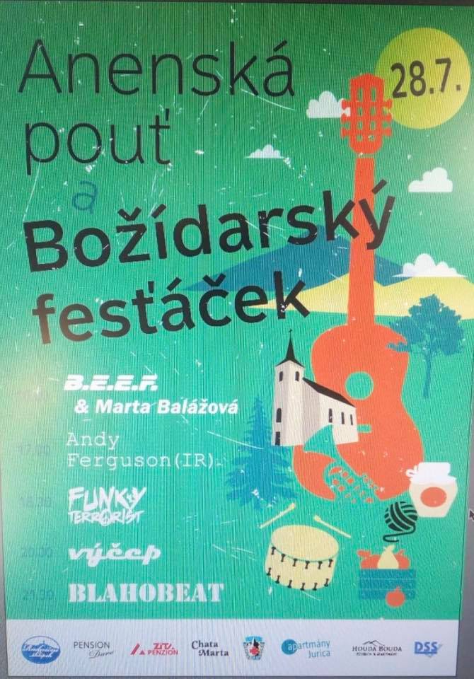 Anenská pouť na Božím Daru