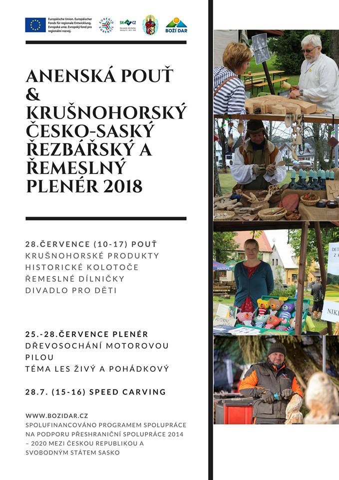 Anenská pouť a Řezbářský plenér Božím Daru 
