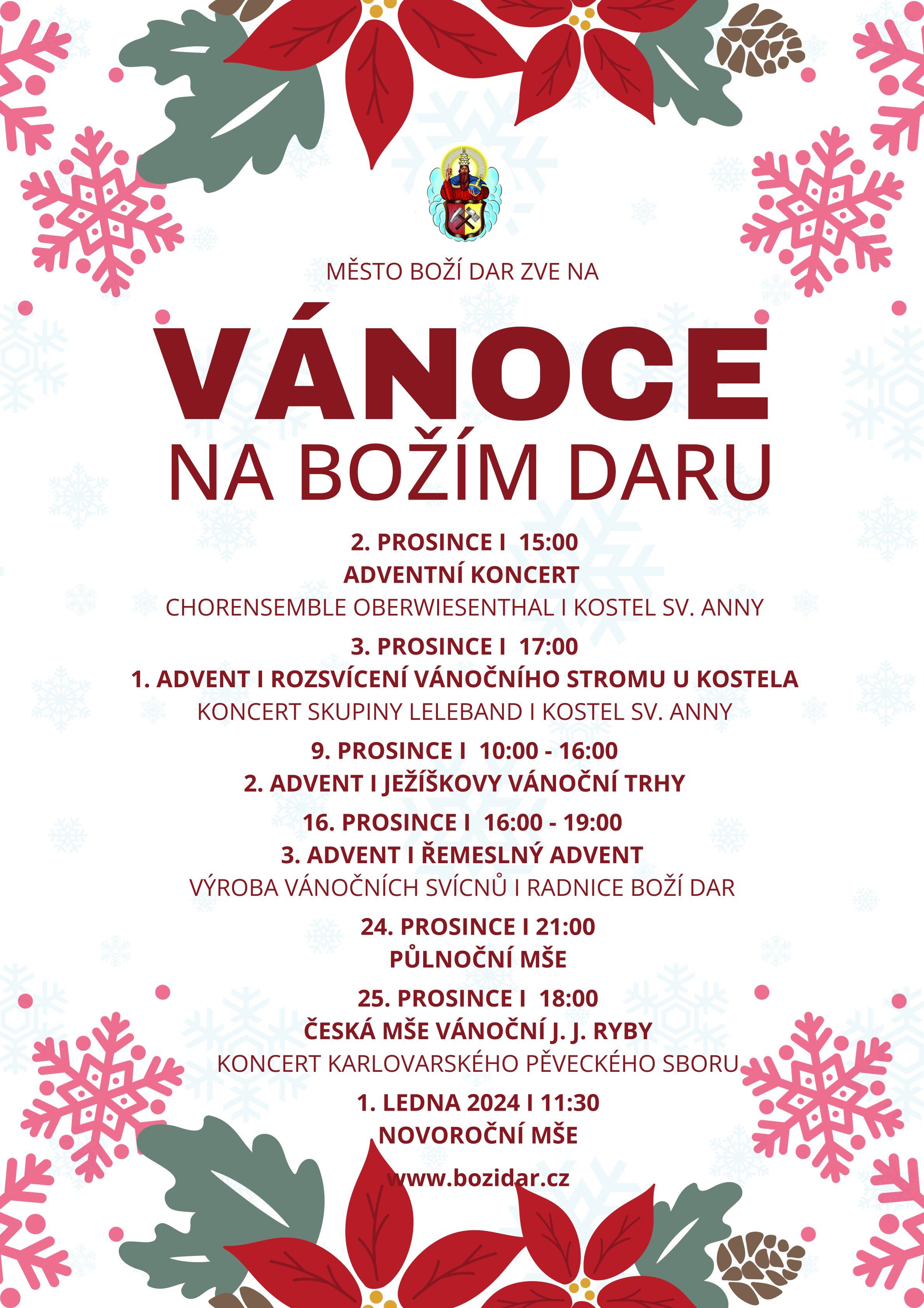 Zasněžený Advent v Krušných horách